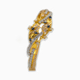 Royal Sapphire Pearl Gold Kara